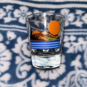 Lake Placid Shot Glass